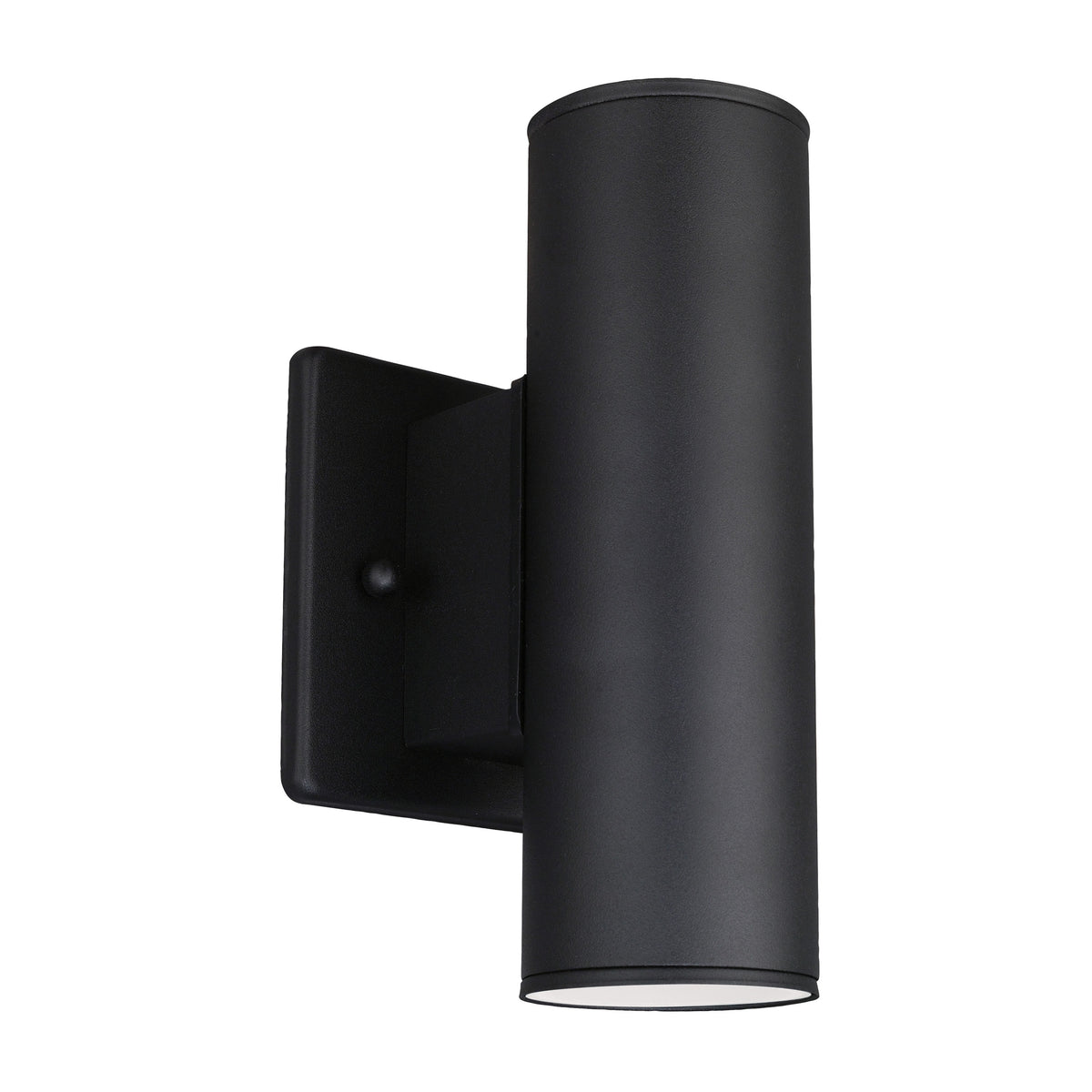 Riga 8" Exterior Wall Sconce - Textured Black