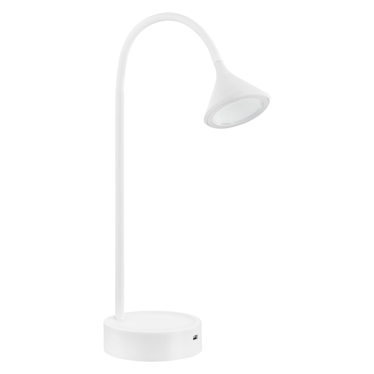 Ormond 19" LED Table Lamp - Matte White
