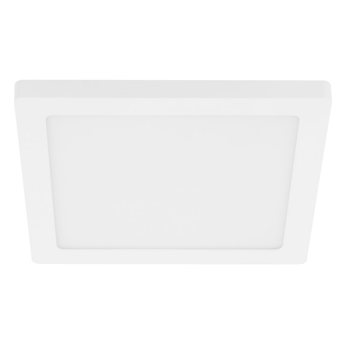 Trago 9" Square LED Flush Mount - White