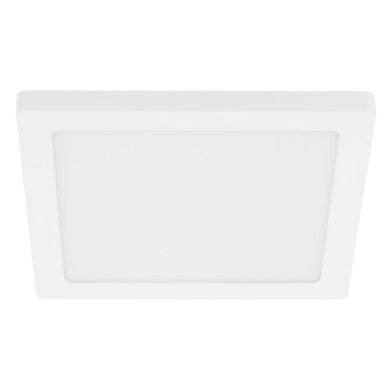 Trago 9" Square LED Flush Mount - White