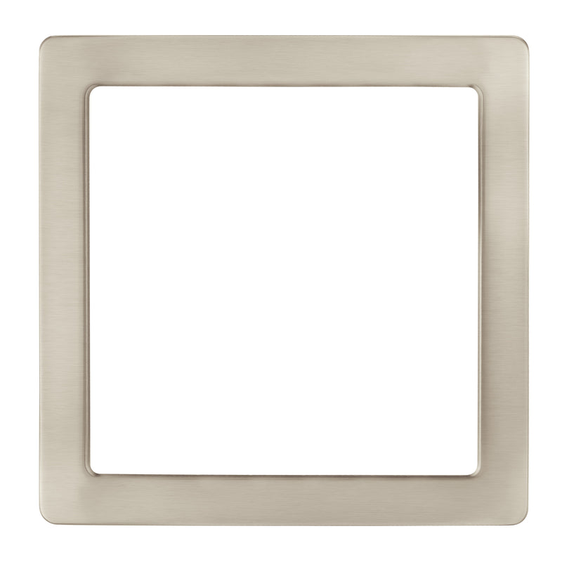 Trago Trim 9" Square - Brushed Nickel