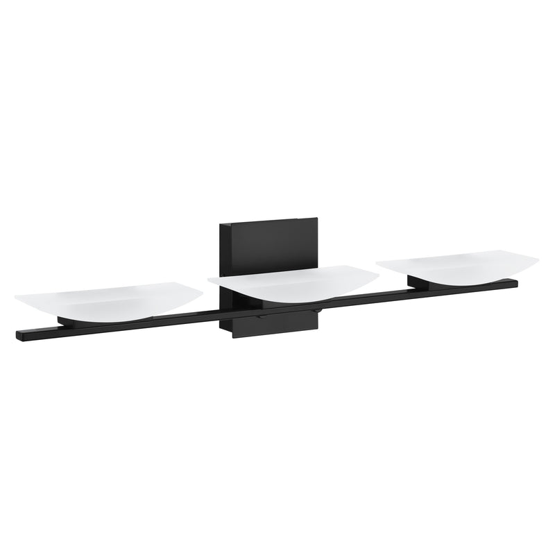 Metrass 3 27" LED Vanity Light - Textured Black