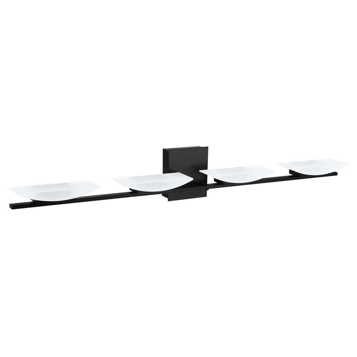 Metrass 3 39" LED Vanity Light - Textured Black