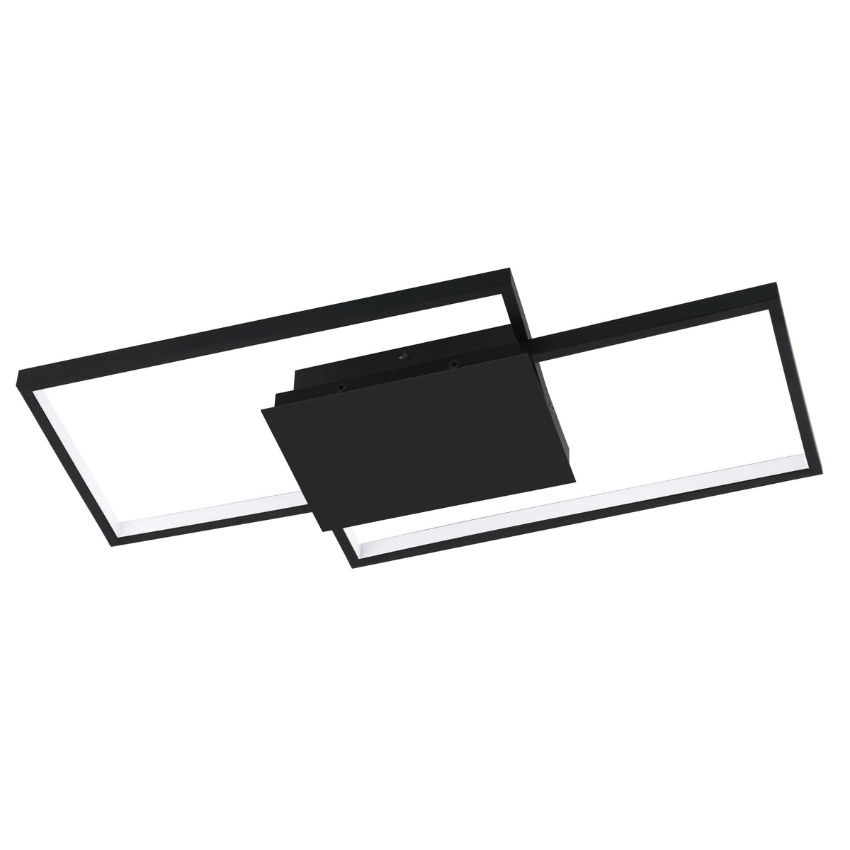 Millanius 20" LED Flush Mount - Matte Black