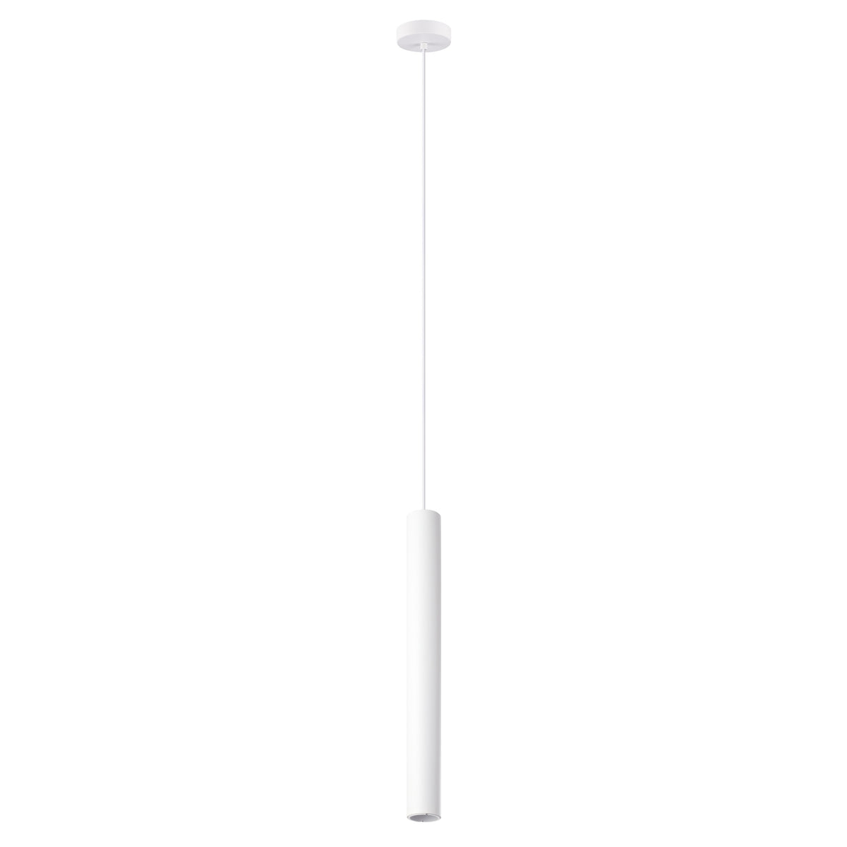 Tortoreto 1" Small LED Pendant Light - Textured White