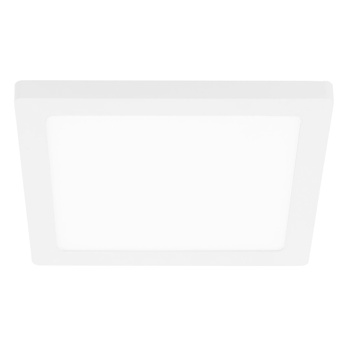 Trago 7" Square LED Flush Mount - White