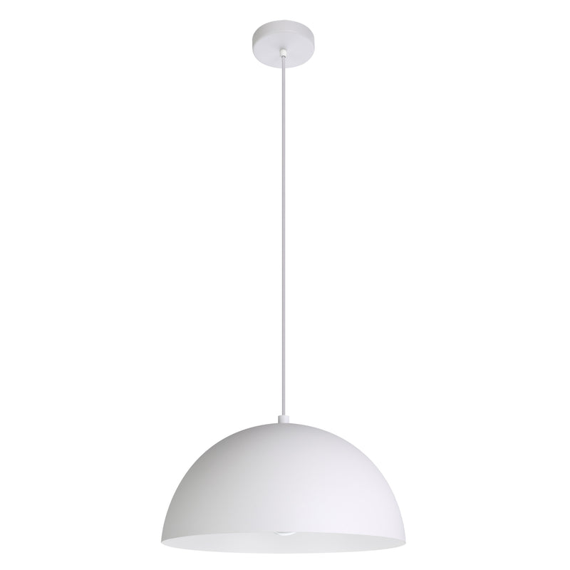 Rafaelino 15" Pendant Light - Textured White