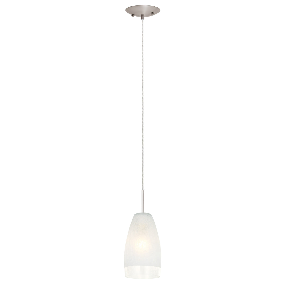 Crash 5" Pendant Light - Brushed Nickel