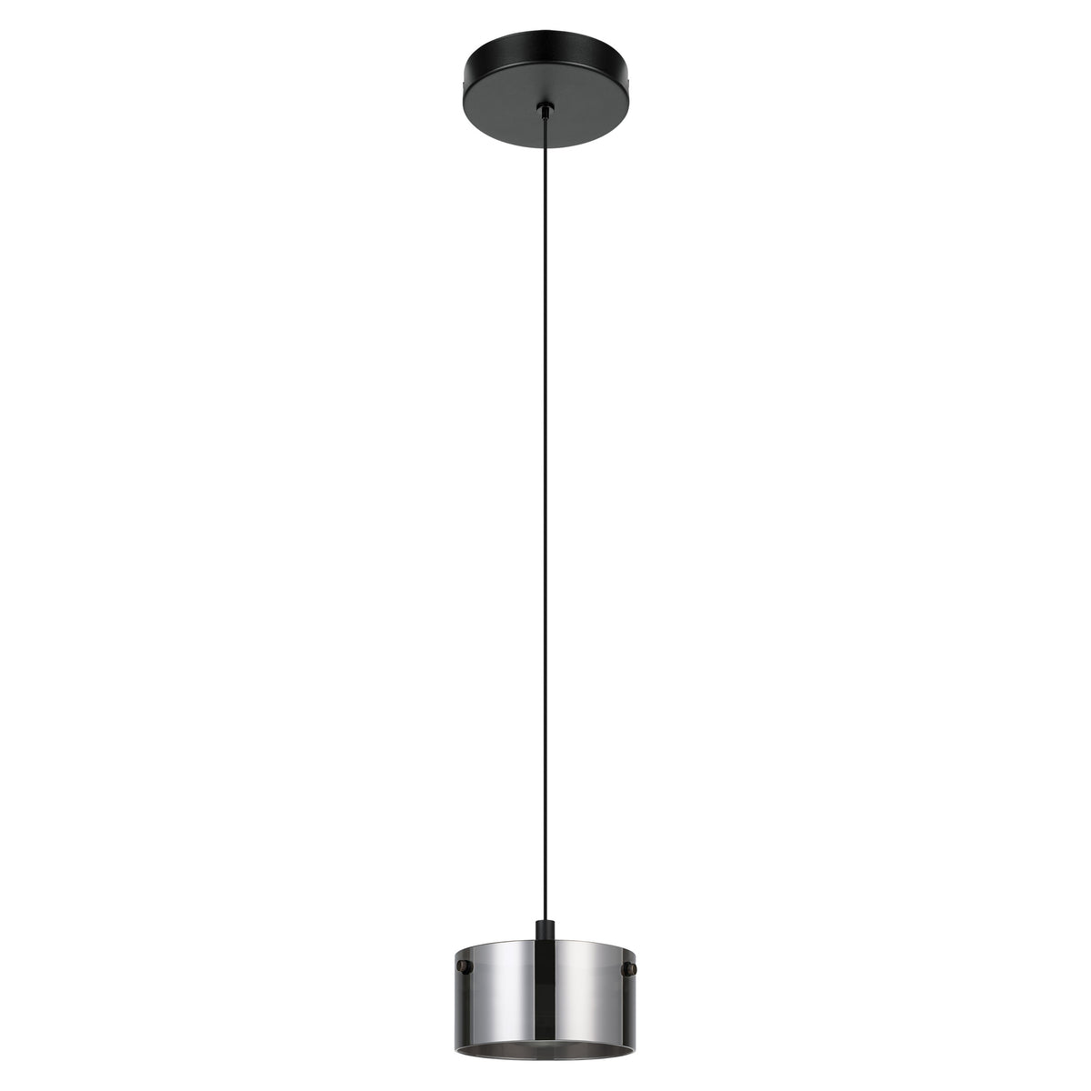 Copillos 6" LED Pendant Light - Textured Black