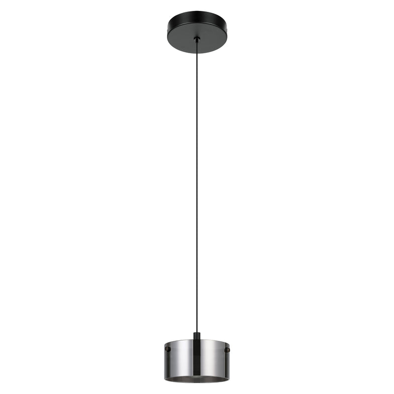 Copillos 6" LED Pendant Light - Textured Black