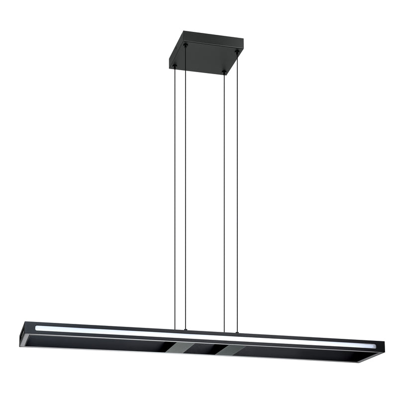 Salvilanas 46" LED Pendant Light - Textured Black