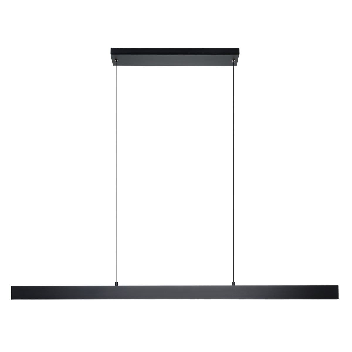 Climene 71" 3CCT LED Linear Chandelier - Textured Black