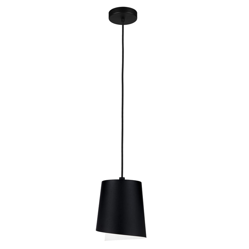 Bolivia 7" Pendant Light - Textured Black