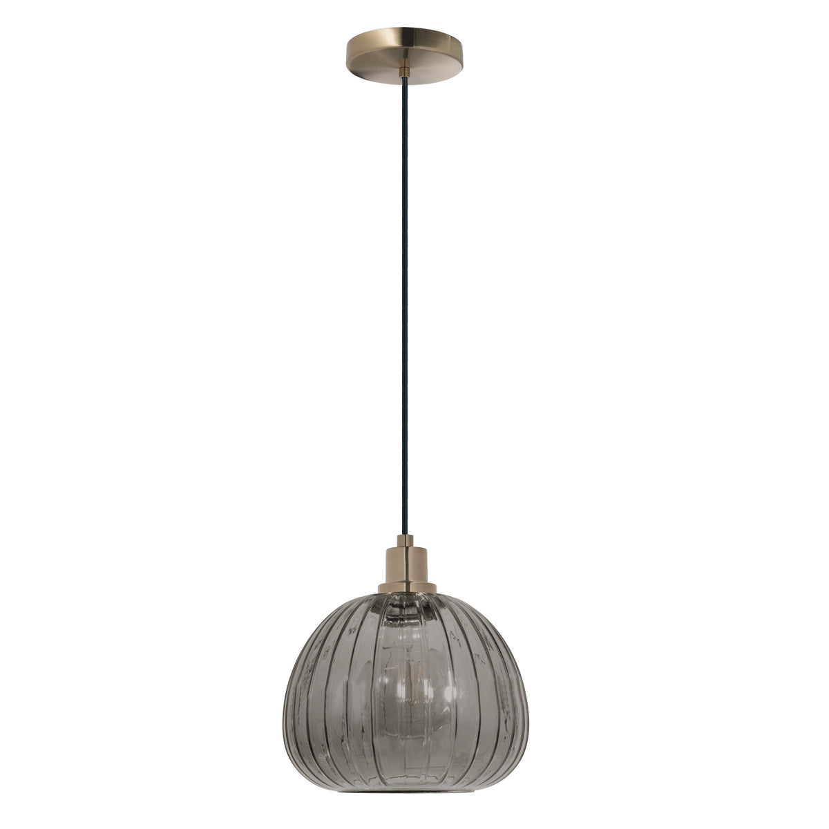 Ballelo 8" Pendant Light - Brushed Gold