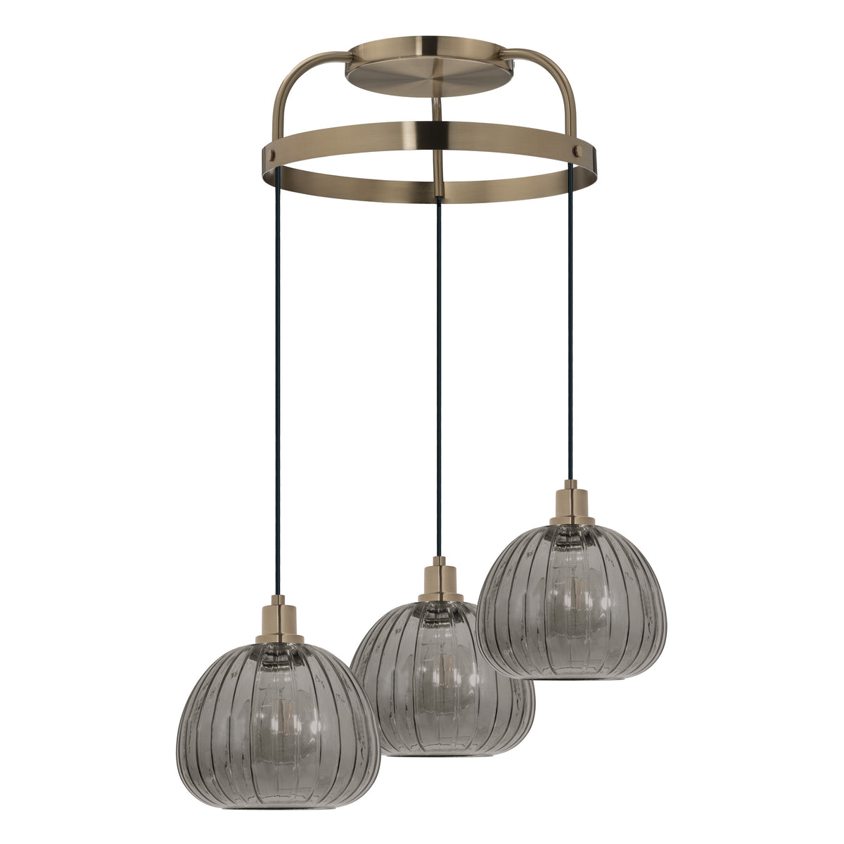 Ballelo 22" Pendant Light - Brushed Gold