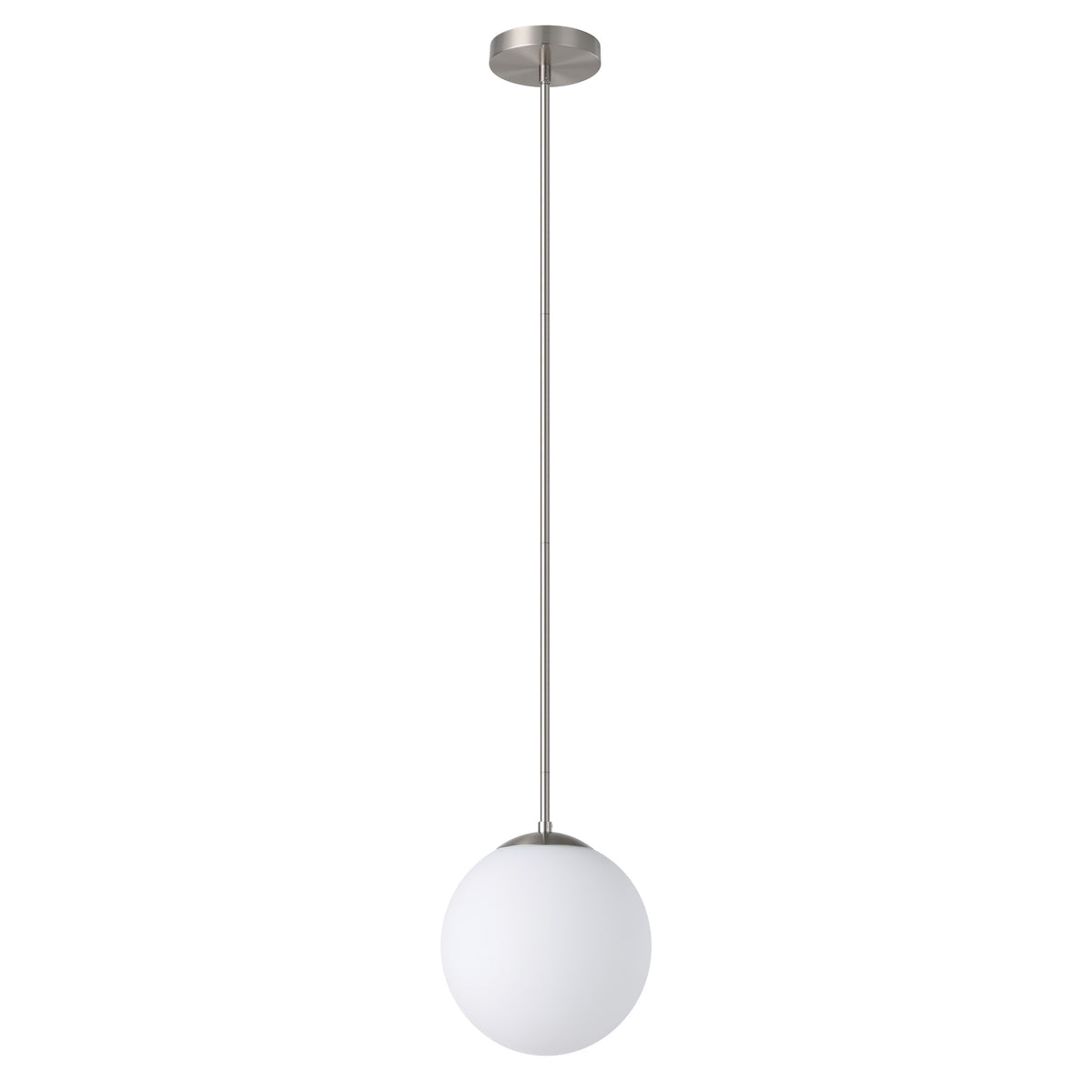 Rondo 10" Pendant Light - Brushed Nickel