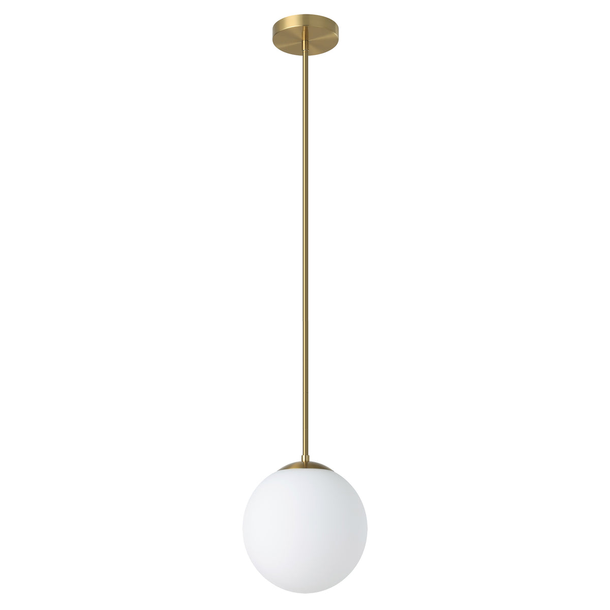 Rondo 10" Pendant Light - Brushed Gold