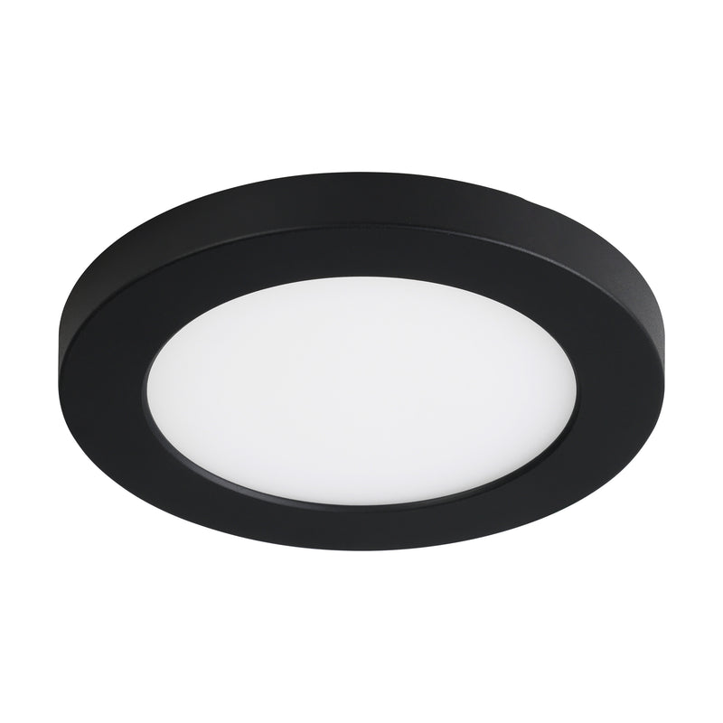 Trago 5 5" 5CCT LED Flush Mount - Black