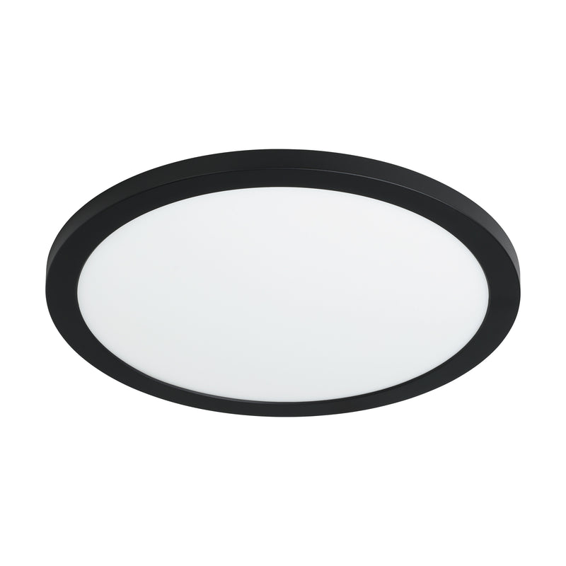 Trago 5 12" 5CCT LED Flush Mount - Black