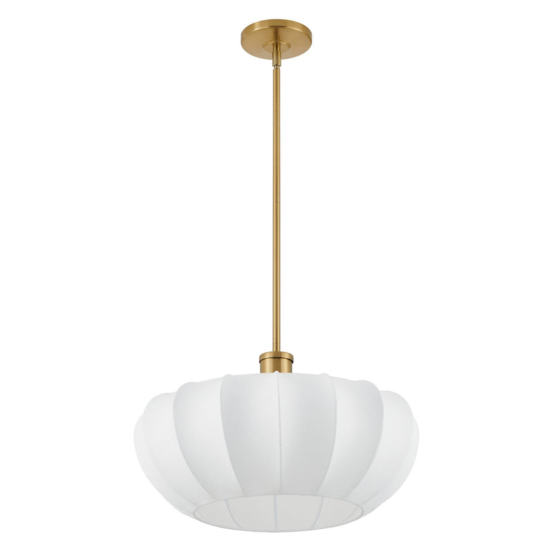Bryony 22" Convertible Pendant - Brushed Gold