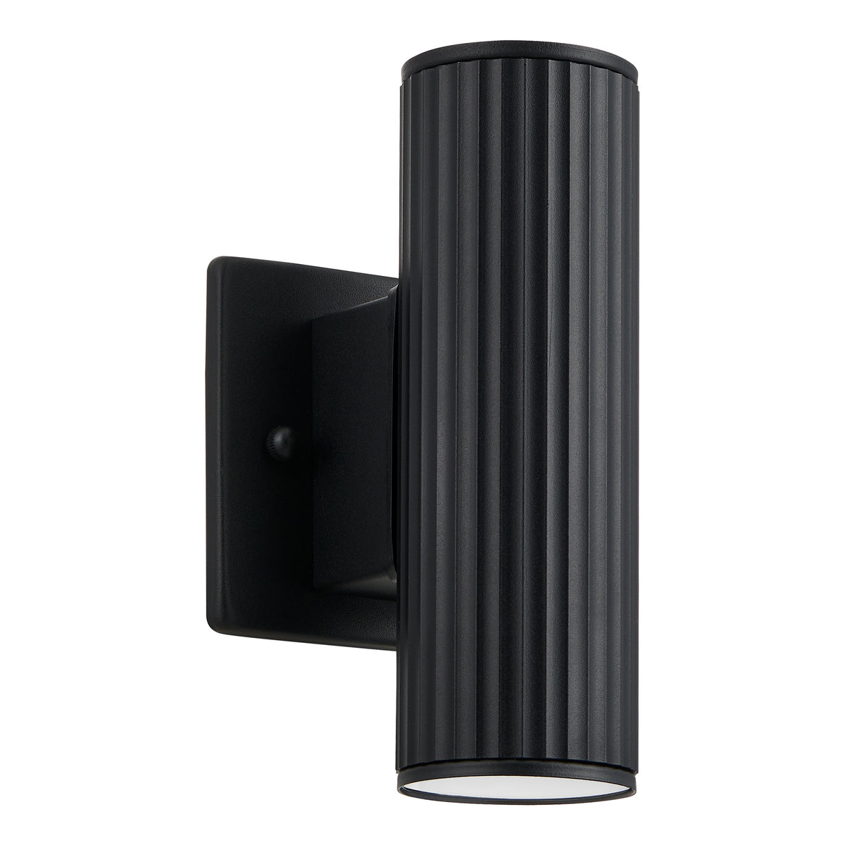 Portillo 8" GU10 Exterior Wall Sconce - Textured Black
