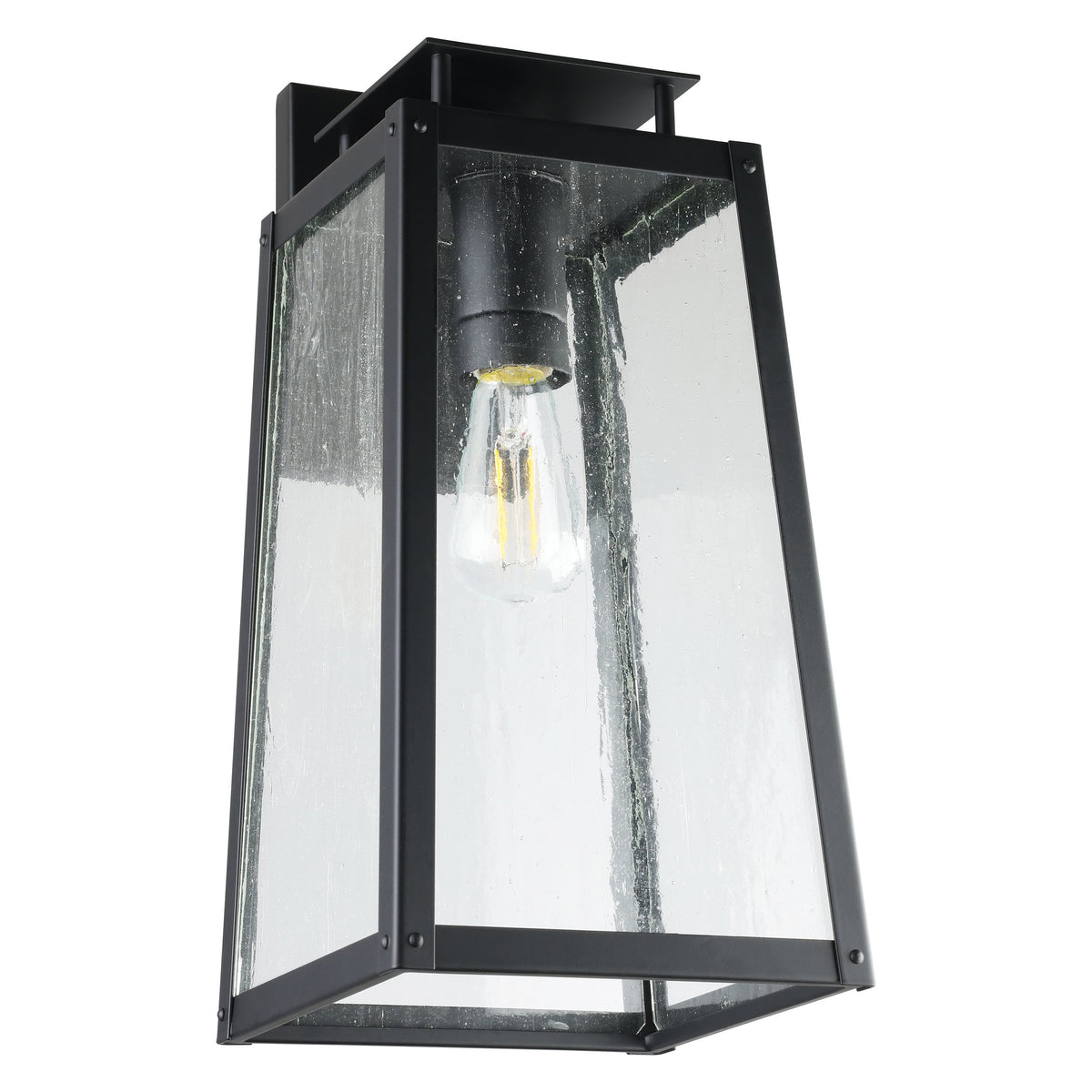 Salford 17" Exterior Wall Sconce - Matte Black