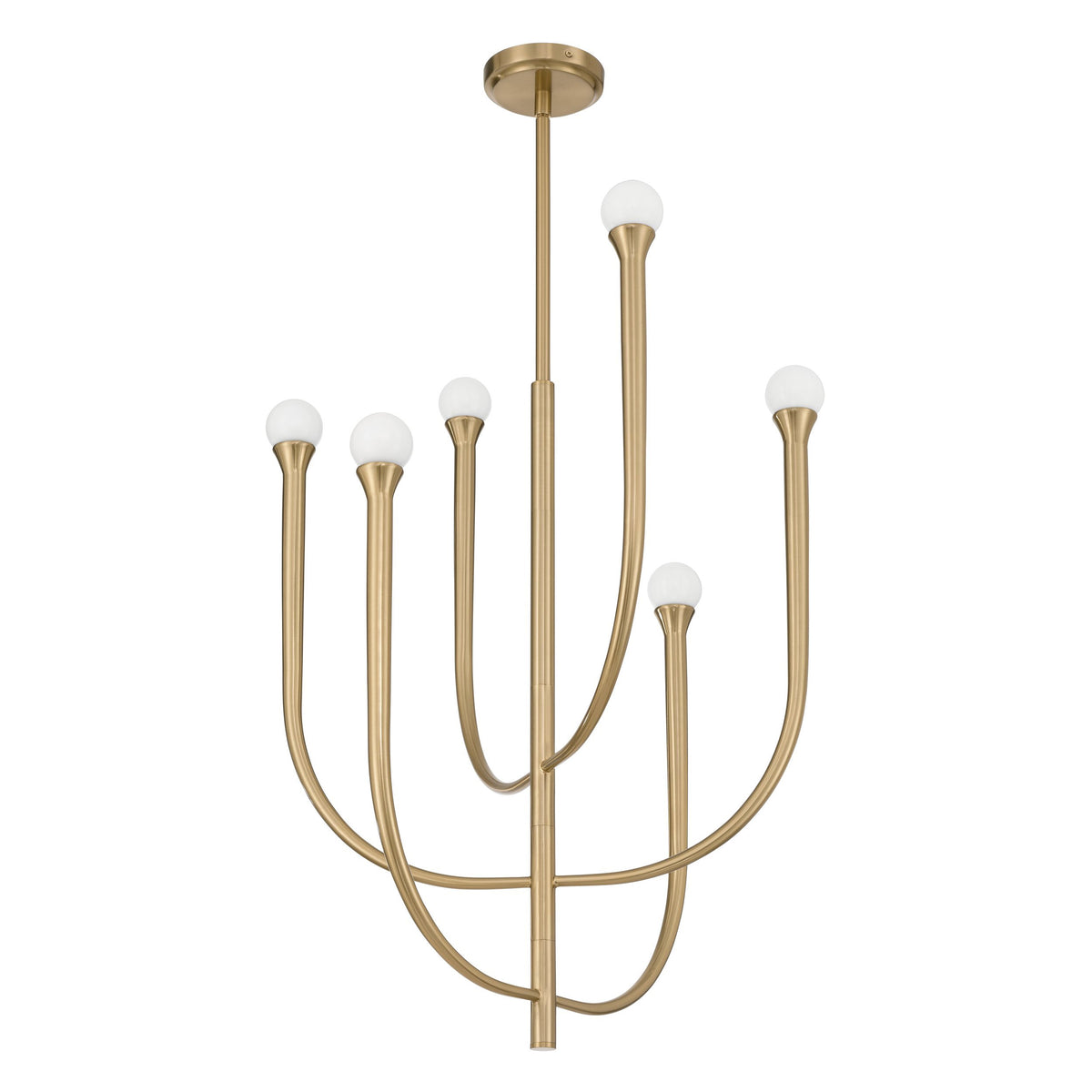 Dahlia 23" Chandelier - Brass