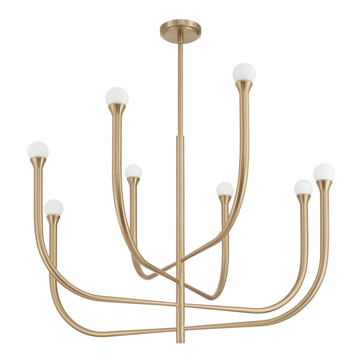Dahlia 36" Chandelier - Brass