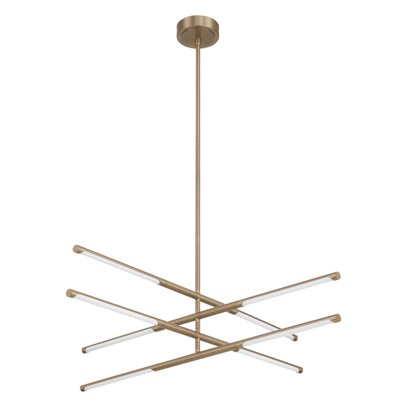 Overture 36" 5CCT LED Chandelier - Champagne Gold