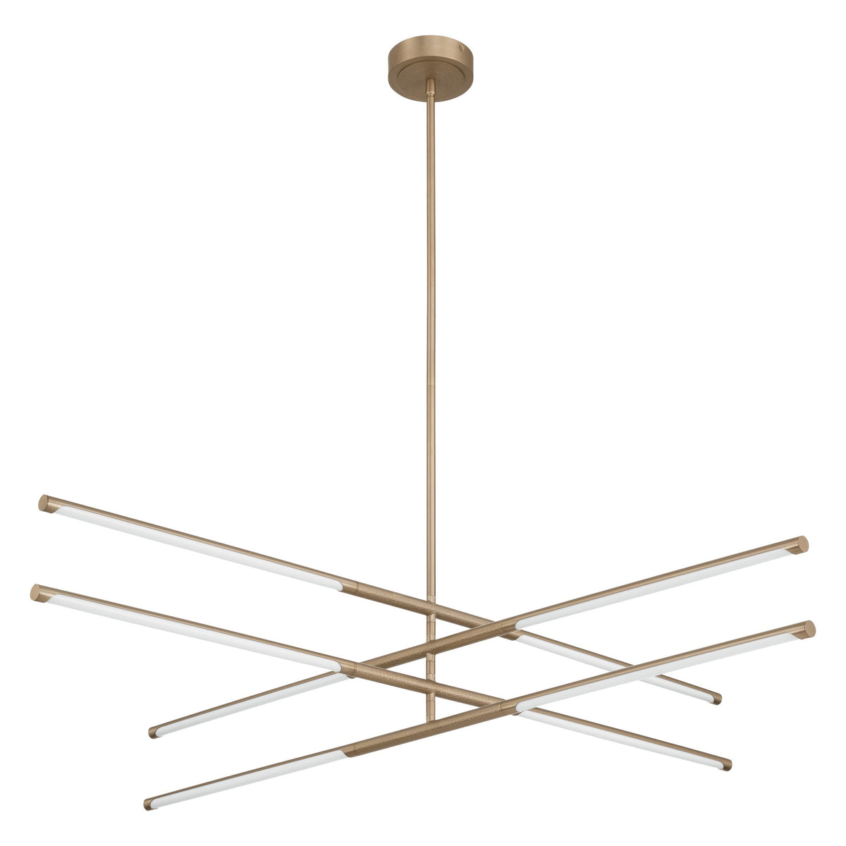 Overture 48" 5CCT LED Chandelier - Champagne Gold