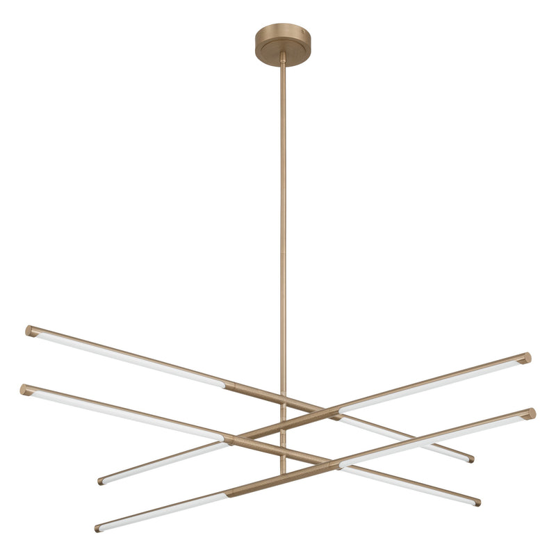 Overture 48" 5CCT LED Chandelier - Champagne Gold
