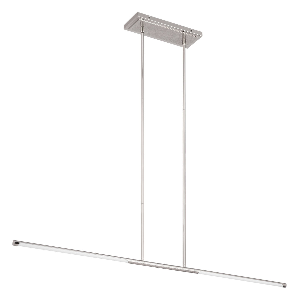 Overture 48" 5CCT LED Linear Chandelier - Polished Nickel