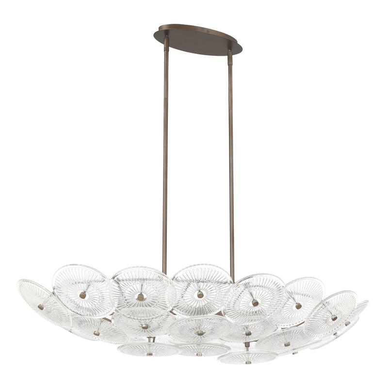 Avril 42" Chandelier - Forged Bronze