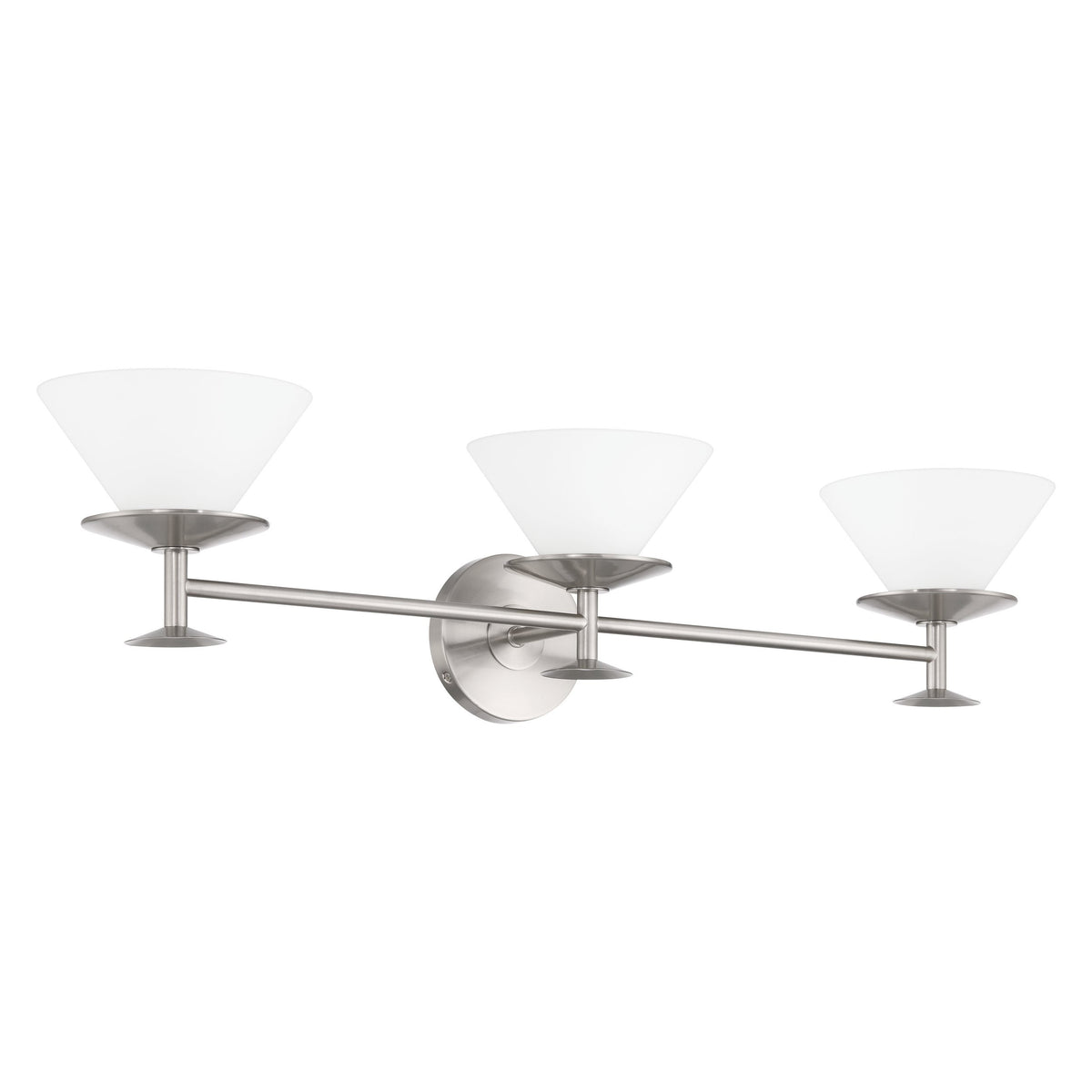 Tremolo 33" Vanity Light - Brushed Nickel / Polished Nickel
