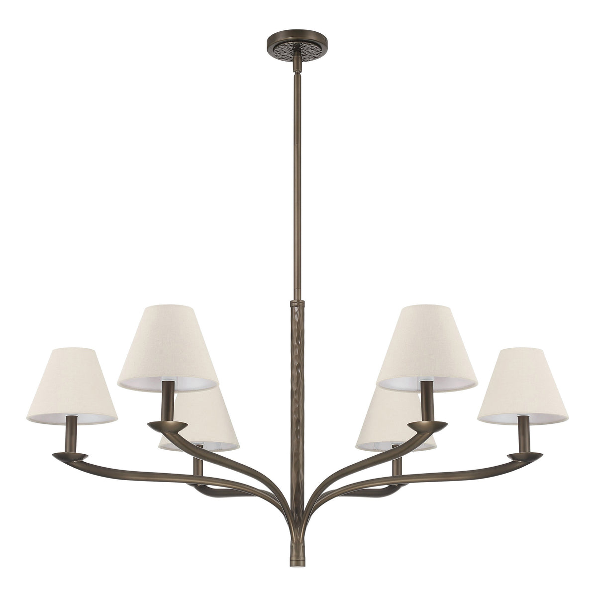 Bethany 42" Chandelier - Forged Bronze