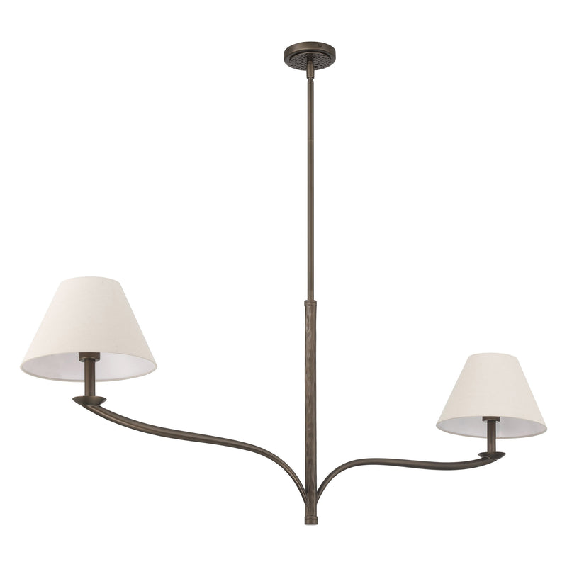 Bethany 56" Linear Chandelier - Forged Bronze