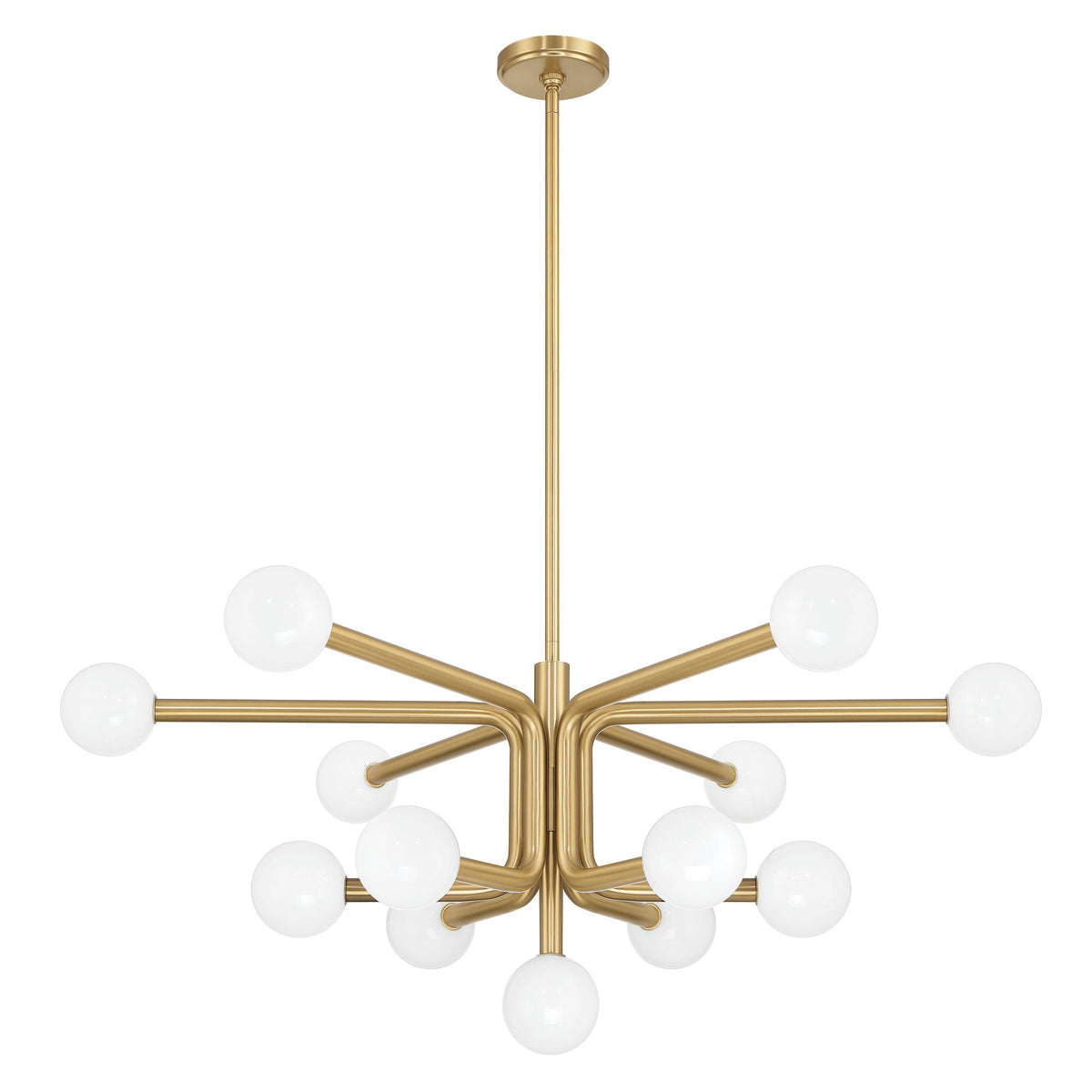 Stockholm 40" Tiered Chandelier - Champagne Gold
