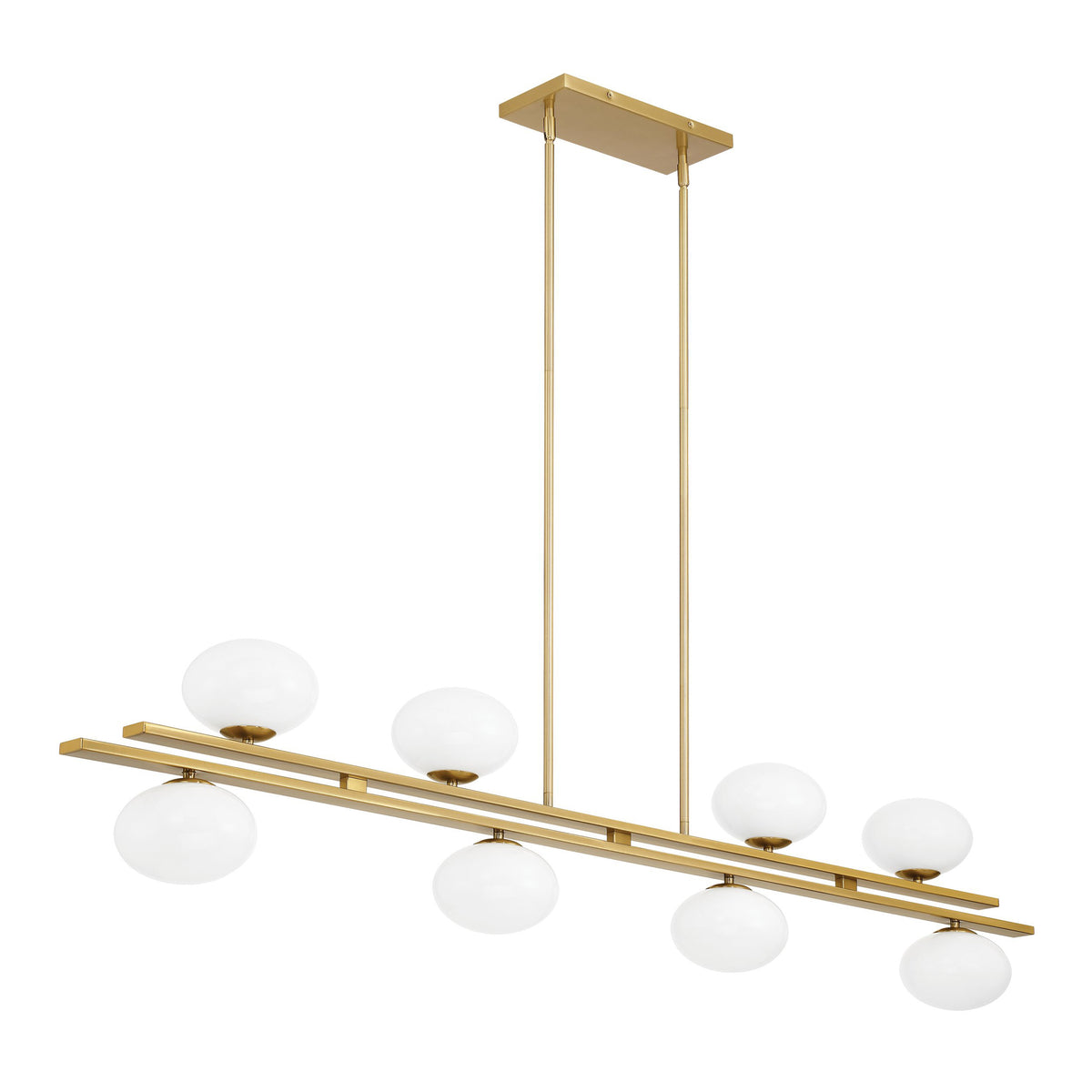 Julep 64" Linear Chandelier - Brushed Gold