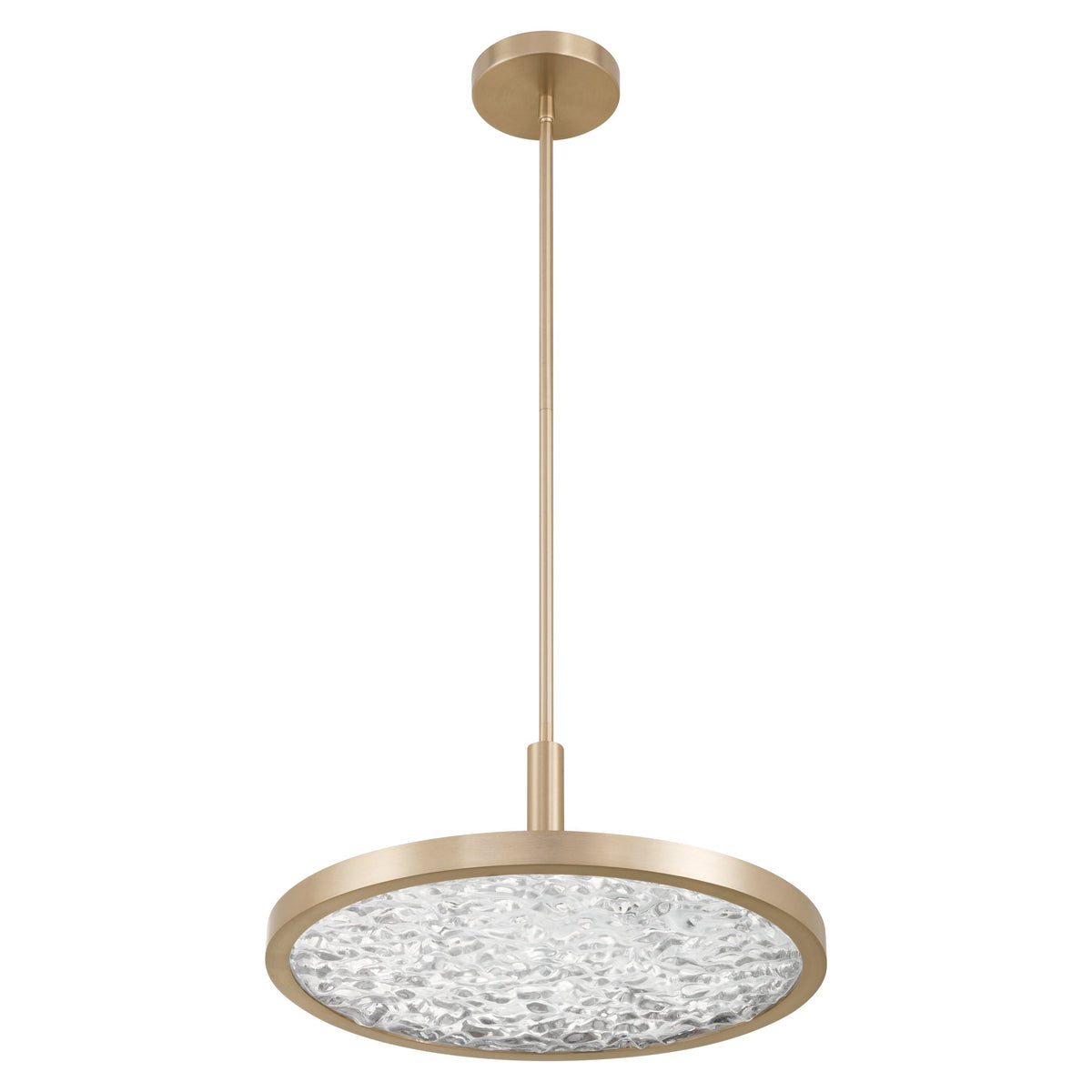Courtney 18" 5CCT LED Convertible Pendant - Champagne Gold