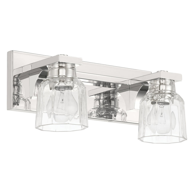 Dryden 15" Vanity Light - Polished Nickel