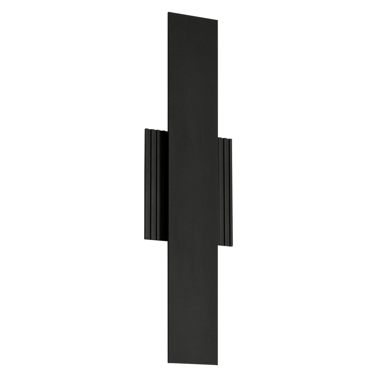 Jacks 22" 5CCT LED Exterior Wall Sconce - Textured Black