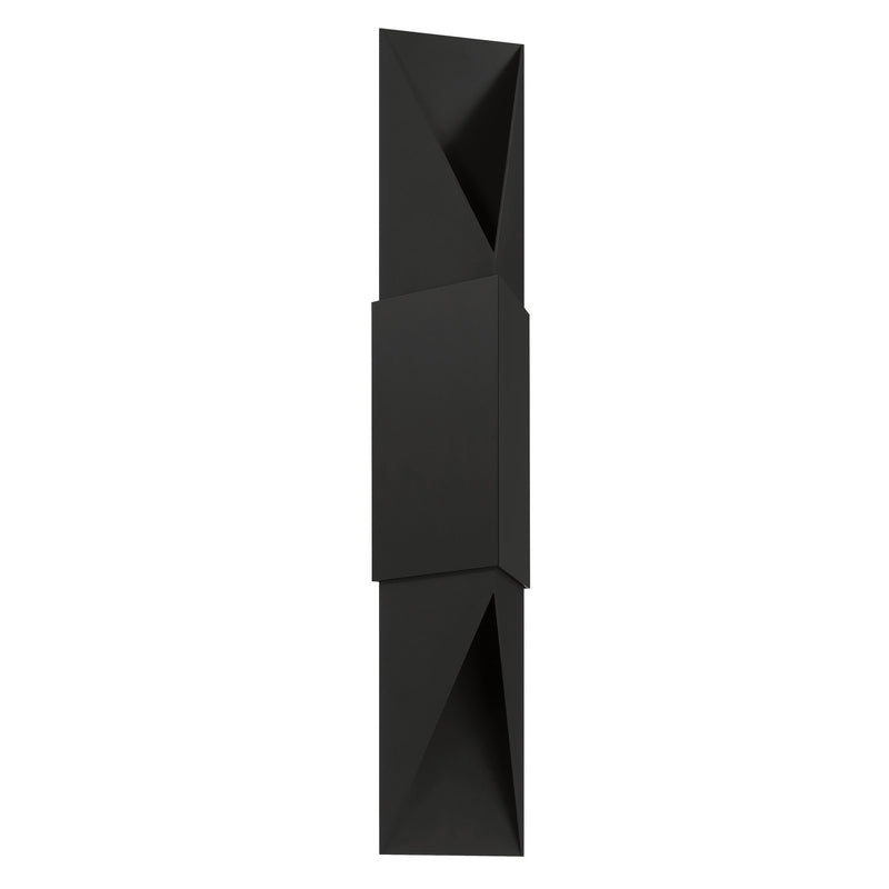 Brera 30" Exterior Wall Sconce - Matte Black