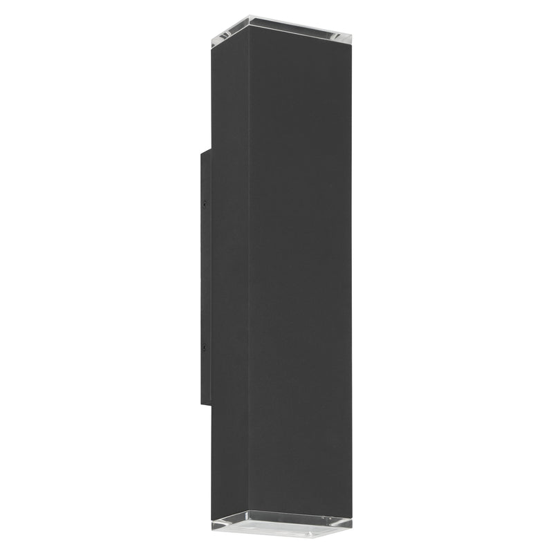 Jasper 20" LED Exterior Wall Sconce - Textured Black