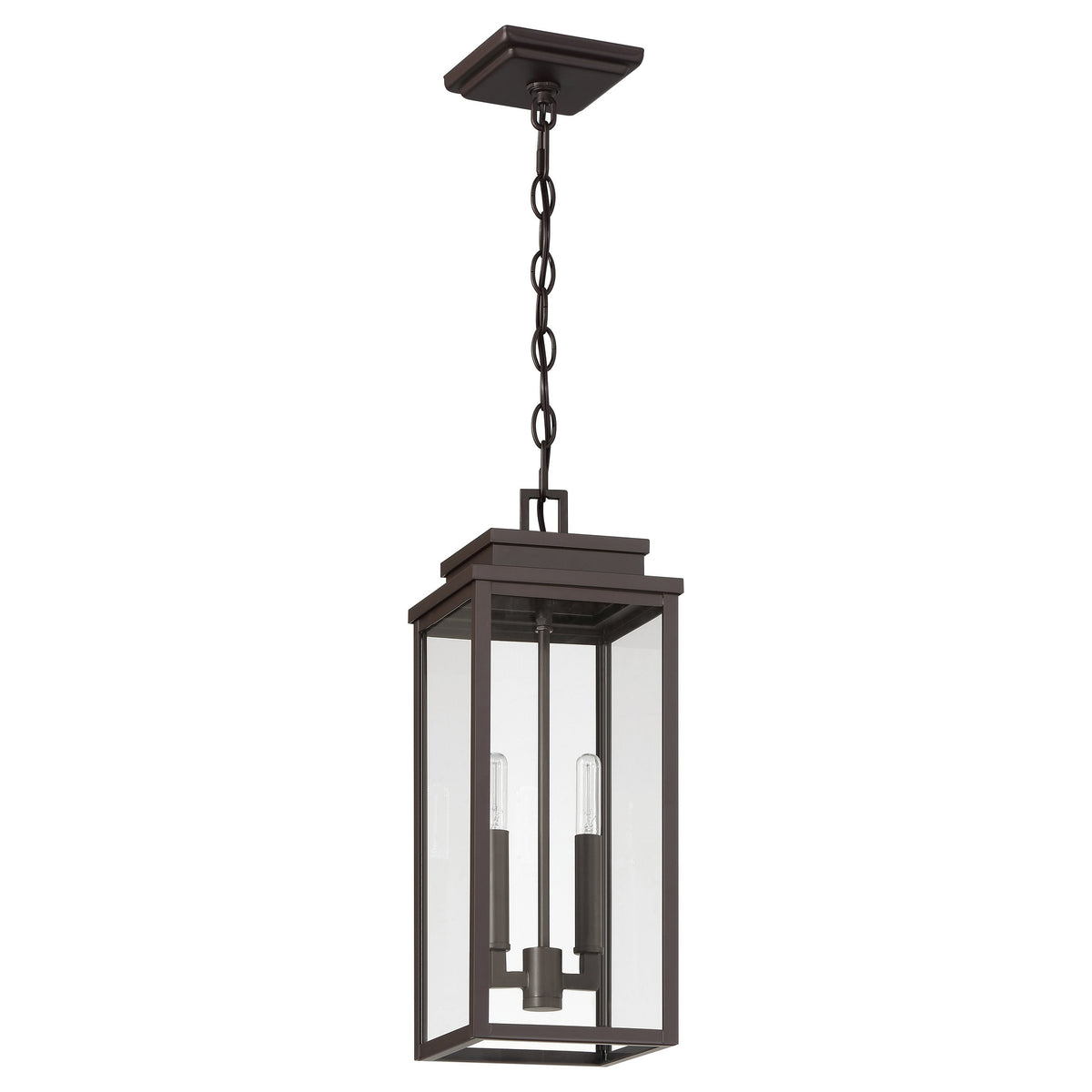 Hillside 7" Exterior Pendant Light - Dark Bronze