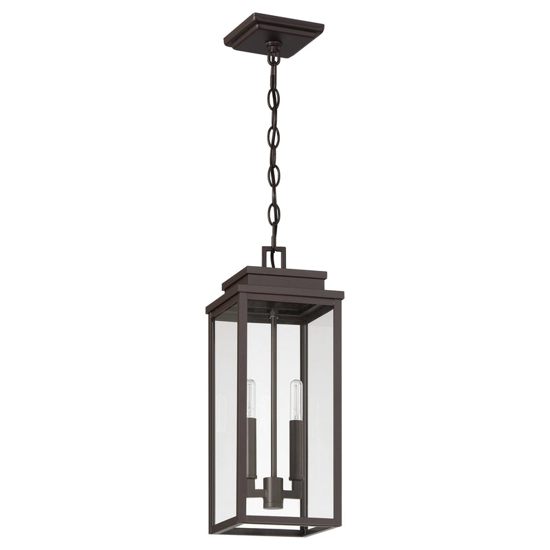 Hillside 7" Exterior Pendant Light - Dark Bronze