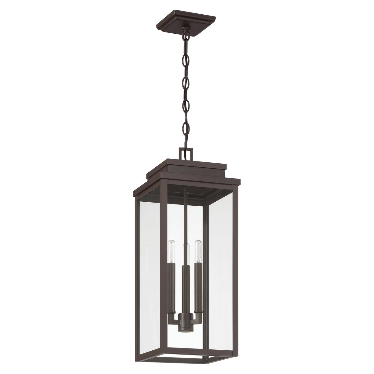 Hillside 9" Exterior Pendant Light - Dark Bronze