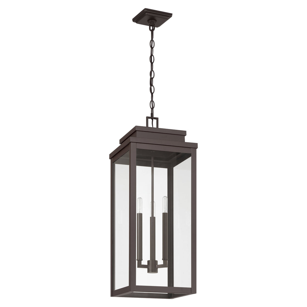 Hillside 11" Exterior Pendant Light - Dark Bronze
