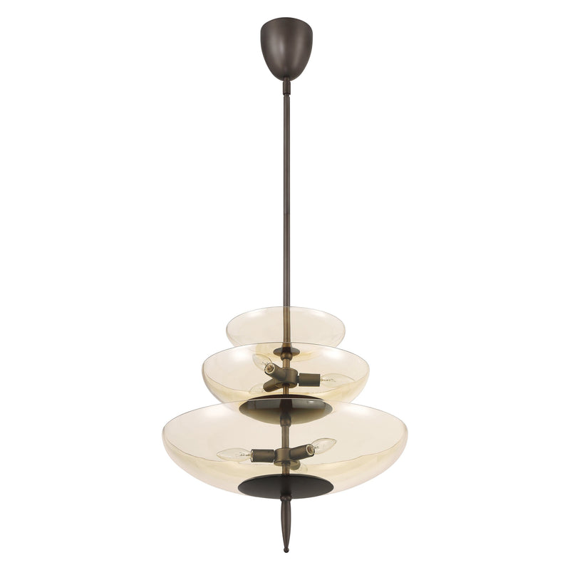 Fiorello 21" Pendant Light - Forged Bronze