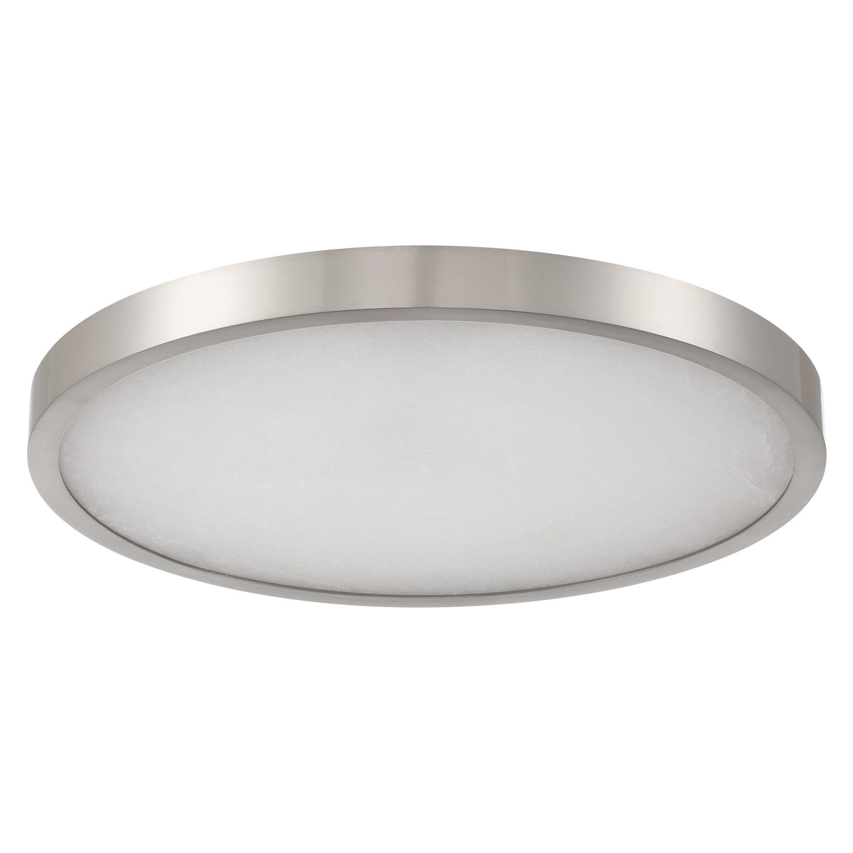 Argyle 20" 5CCT LED Flush Mount - Brushed Nickel / Alabaster