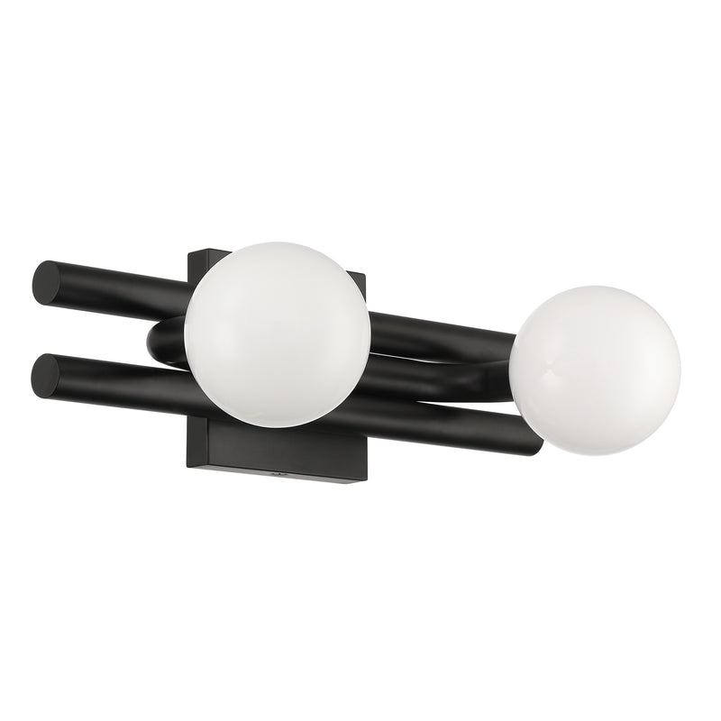 Stockholm 15" Vanity Light - Matte Black